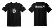 BMW 6 motorcycles férfi póló motoros T-shirt színes