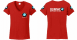 BMW motorcycles feliratú női póló motoros T-shirt színes