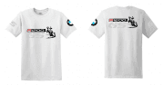 R 1200 GS BMW férfi póló motoros t-shirt fehér szürke GS piros R