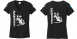 R 1250 GS BMW motoros póló női színes T-shirt nagy álló motorossal