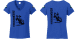 R 1250 GS BMW motoros póló női színes T-shirt nagy álló motorossal