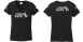 R 1250 GS BMW motoros póló női színes T-shirt ezüst GS kék-piros R