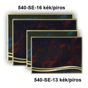 Plakett 540-SE, fém kivitel, gravírozható felülettel