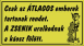 Csak az átlagos emberek tartanak rendet humoros vicces tábla matrica