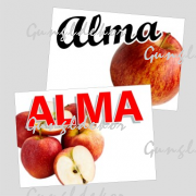 Eladó alma írható árral Tábla Matrica