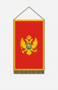 Montenegro asztali zászló