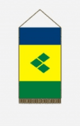 Sant Vincent asztali zászló