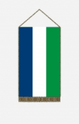 Sierra-Leone asztali zászló