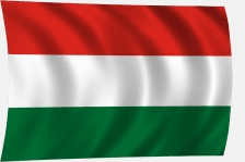 Akciós 60 x 90 cm-es Magyar zászló bujtatózsákkal és ringlikarikákkal